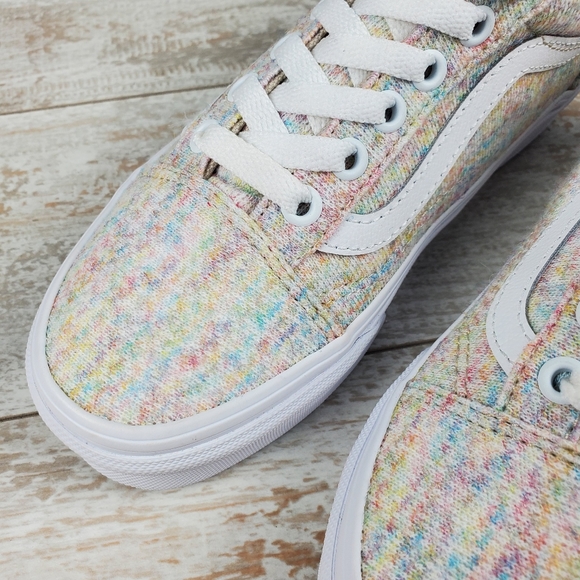 Vans Old Skool Rainbow Jersey Multi - Picture 3 of 9